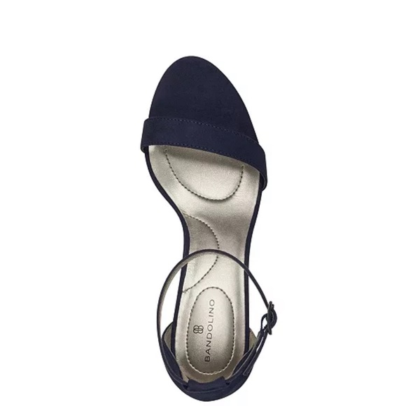 Bandolino Women's Blue Armory Dress Sandals/ Heels| Size 8 - Picture 4 of 8